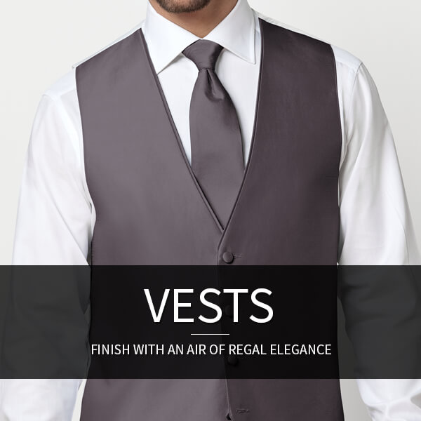 Tuxedo Vest - Formal Vest - Waistcoat: Finish with an air of regal elegance.